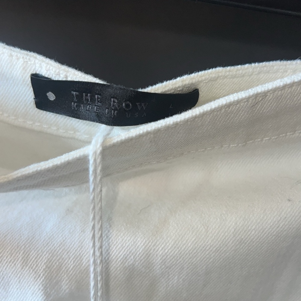 The Row NWT Noel’s Skirt in White. Size Large. Original $390 - Picture 4 of 6